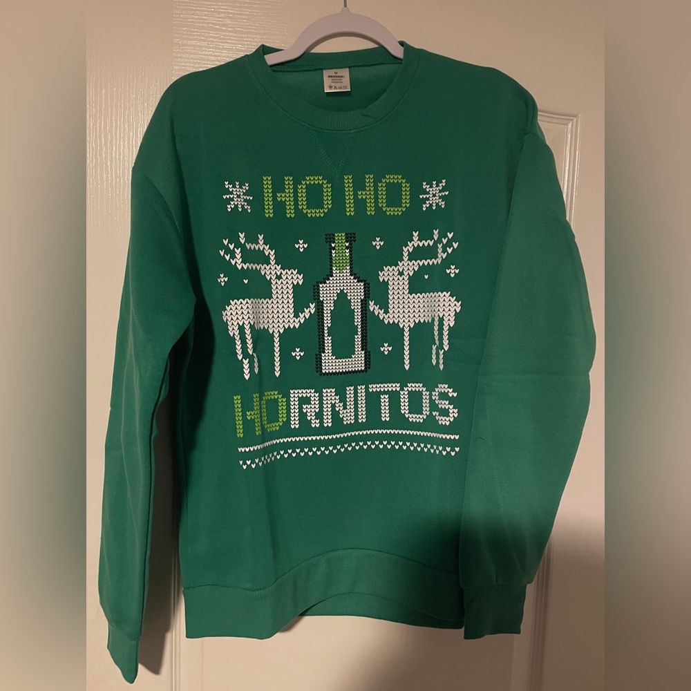 HORNITOS GREEN LIMITED UGLY CHRISTMAS SWEATER